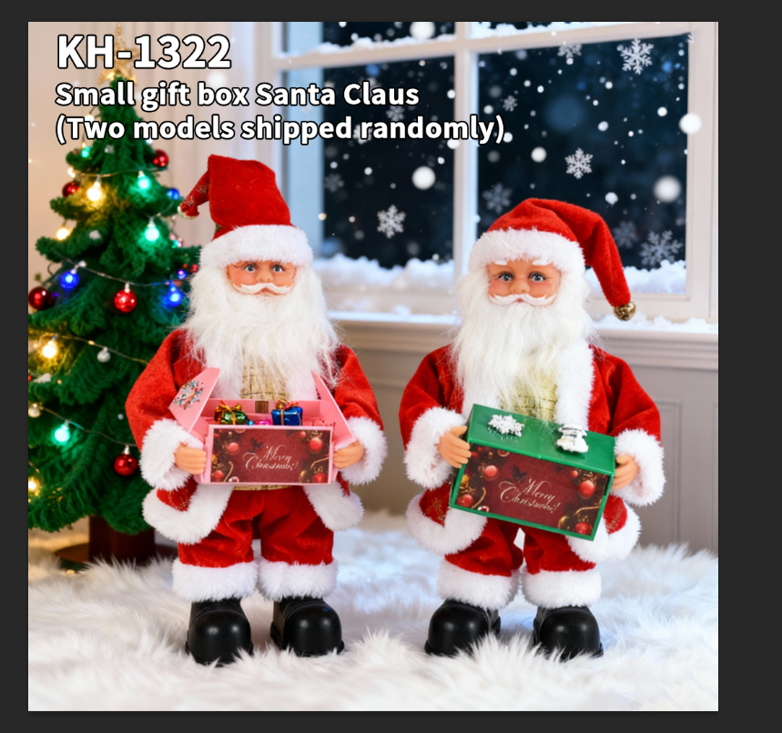 METECH Santa Claus Climbing Ladder Doll Christmas Decoration Plush Doll Toy for Christmas Gift Toy