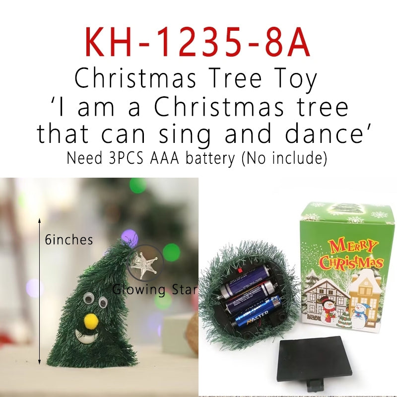 METECH Santa Claus Climbing Ladder Doll Christmas Decoration Plush Doll Toy for Christmas Gift Toy