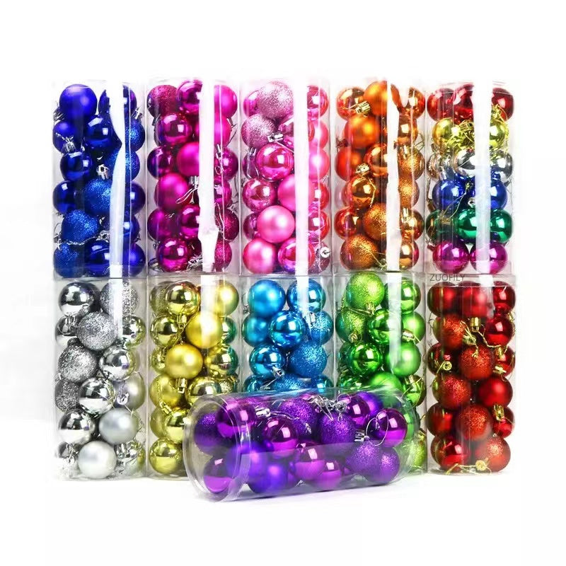 20PCS/SET Christmas Ball decor,decoration,light/Glitter/Matte balls,Hanging Ornament Festival Xmas Decor Christmas Decorations Gifts Christmas Accessories Chrisstmas Balls Xmas Balls Set DIY   JVL