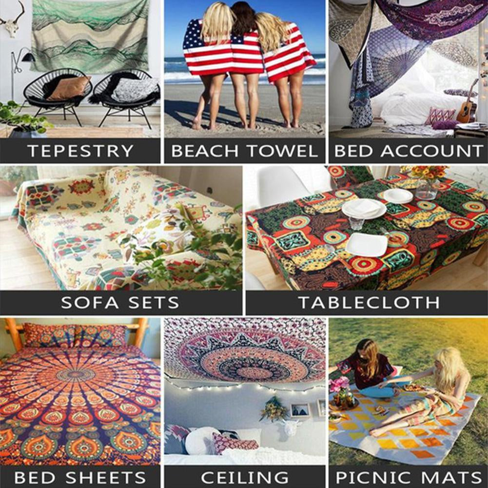 O-KAY Christmas Wall Tapestry Festival Hanging Cloth Background Cloth Wall Decoration Living Room Bedroom Fabric Art Wall Tapestry Tapestry Ornaments & Models