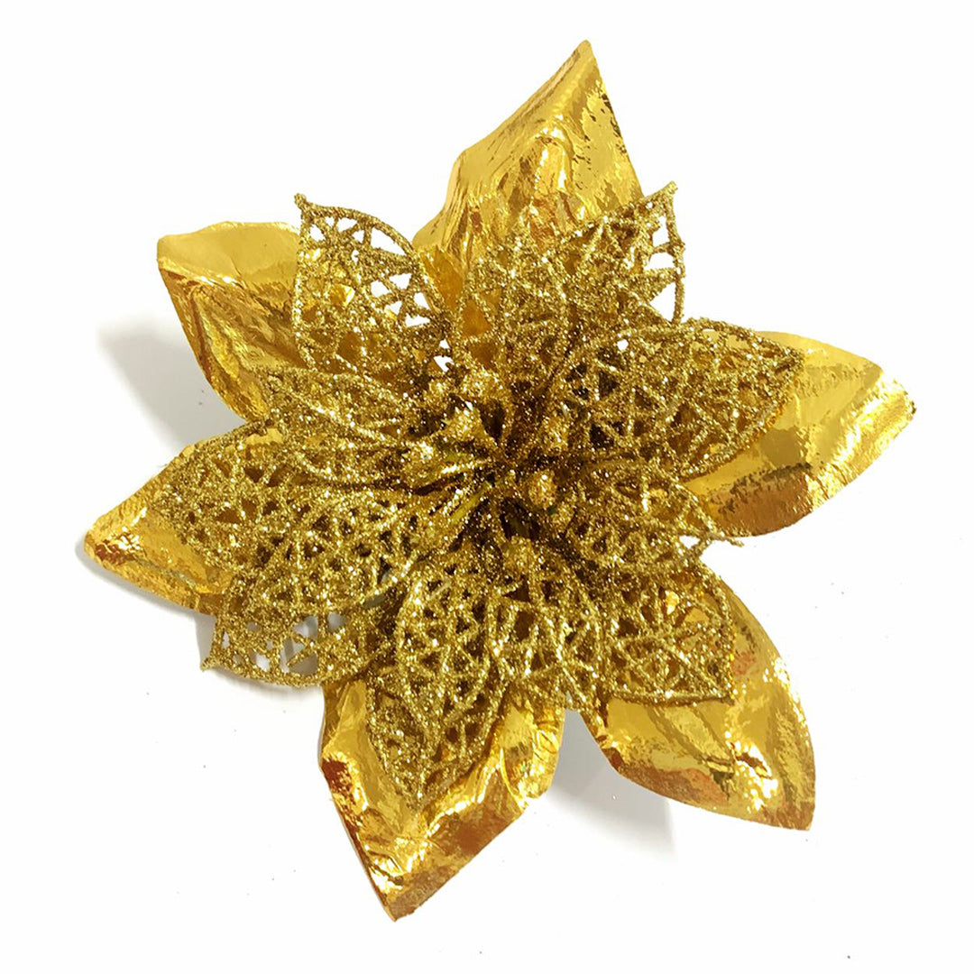 Christmas Flower Various design Christmas flowers Artificial Flowers christmas tree decoration Party,DIY  JVL