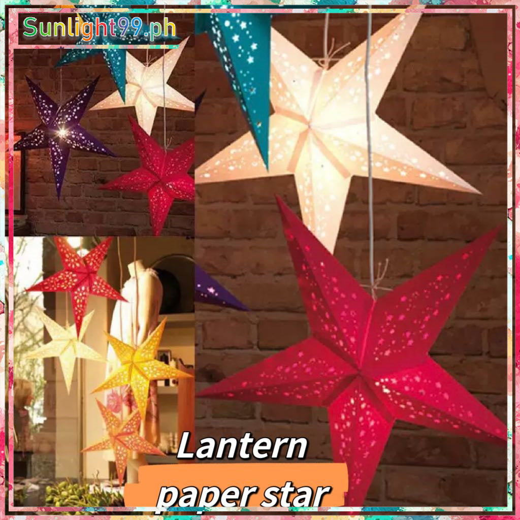 Sunlight Lanterns Decoration,Christmas Star Parol Lantern Pampanga Big with lights, Paper Star Lantern Lights,Star for Christmas Tree,Xmas Lights,Star Shaped Ornament for Christmas Decorations,Christmas Lanterns with Light,Christmas Lanterns Parol Sale