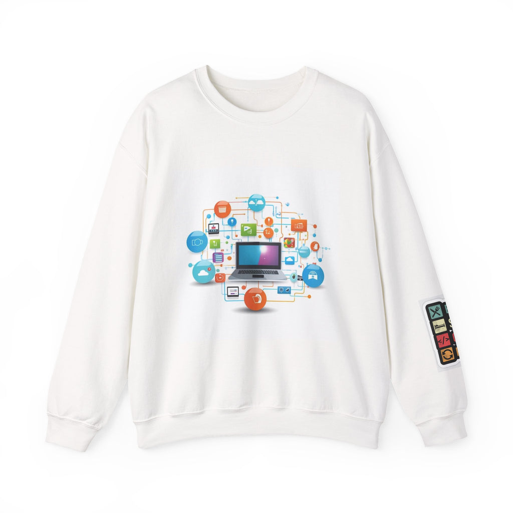 Tech Enthusiast Crewneck Sweatshirt - Code is Law, Programmer Gift, Geek Apparel, Techie Sweatshirt, Gift for Coders