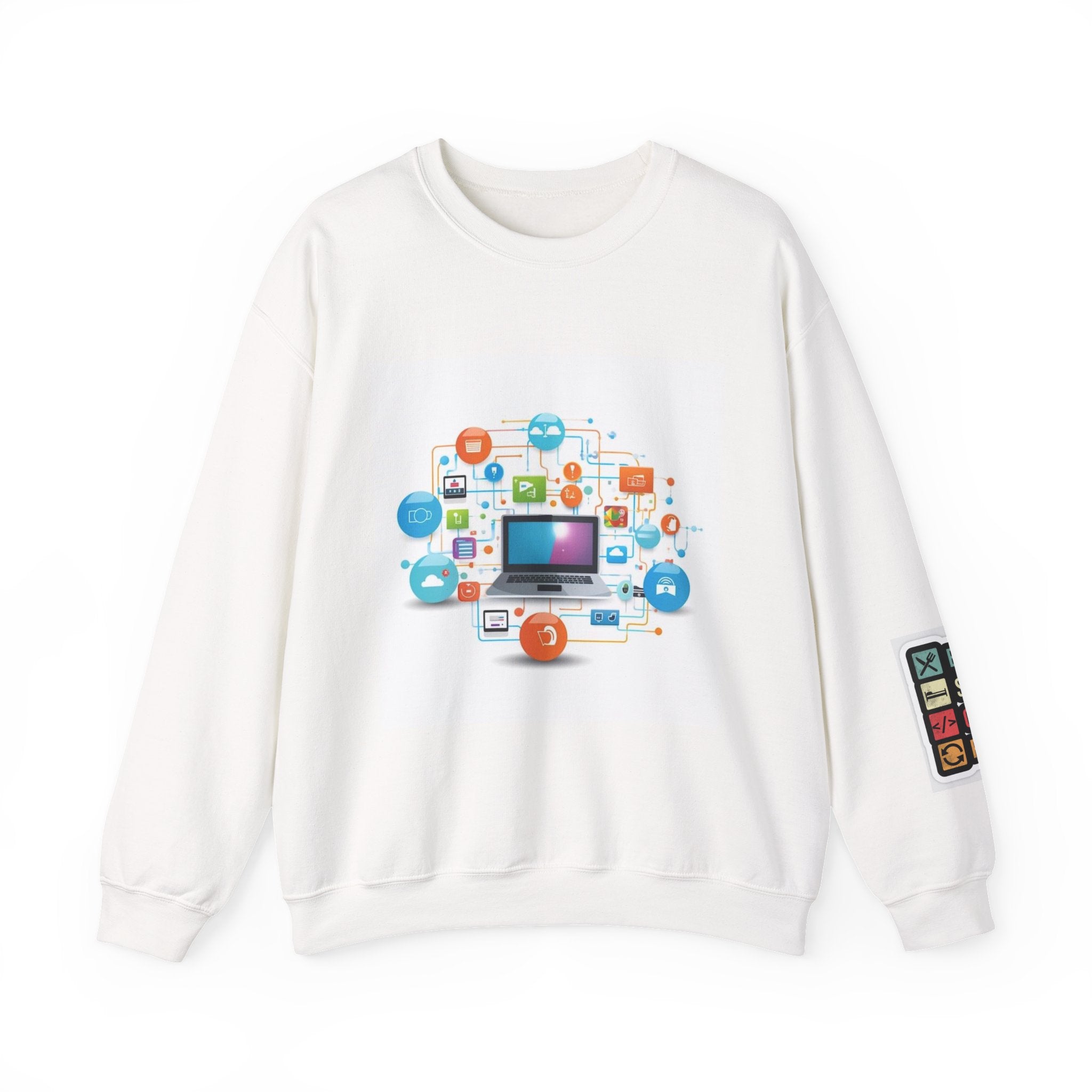 Tech Enthusiast Crewneck Sweatshirt - Code is Law, Programmer Gift, Geek Apparel, Techie Sweatshirt, Gift for Coders