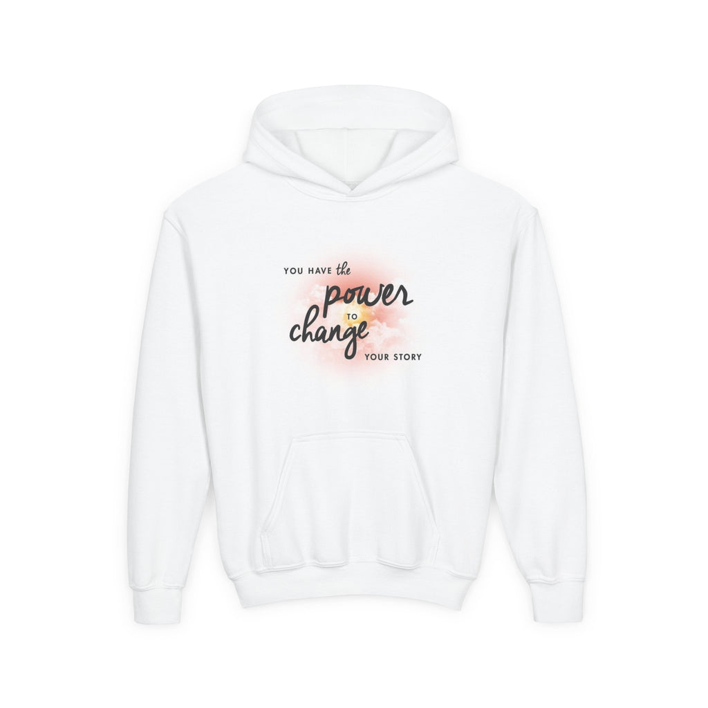 Inspirational Youth Hoodie - Cozy Motivational Sweatshirt, Inspirational Jumper, Teenager Hooded Sweatshirt, Positive Vibes Clothing,