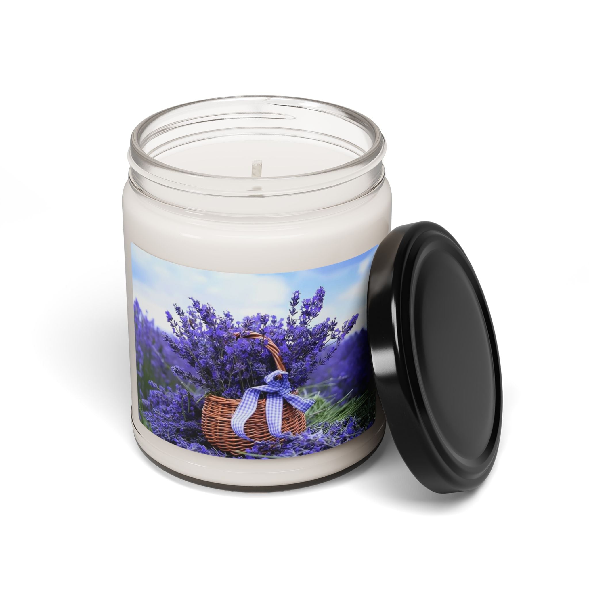 Lavender Scented Soy Candle, Relaxing Home Fragrance, Natural Soy Wax Candle, Gift for Her, Spa Decor, Aromatherapy Candle