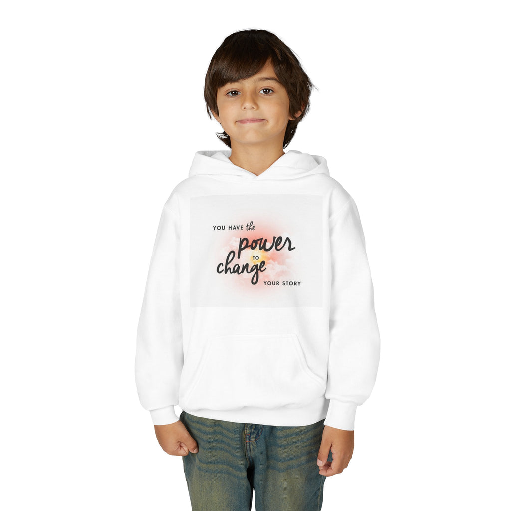 Inspirational Youth Hoodie - Cozy Motivational Sweatshirt, Inspirational Jumper, Teenager Hooded Sweatshirt, Positive Vibes Clothing,
