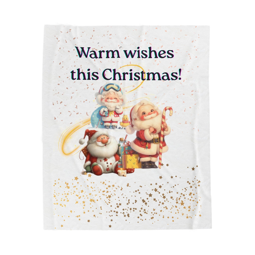 Christmas Velveteen Plush Blanket