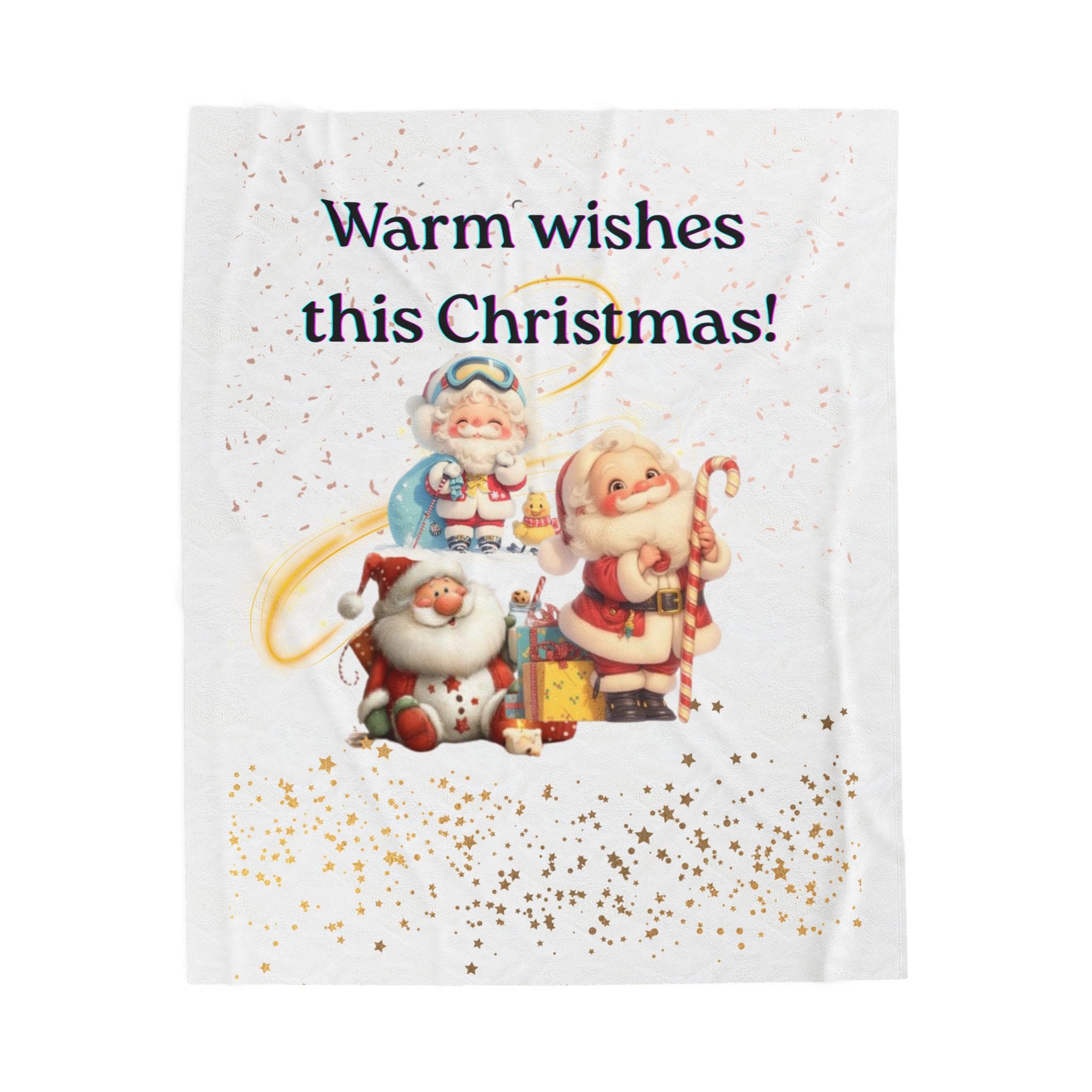 Christmas Velveteen Plush Blanket