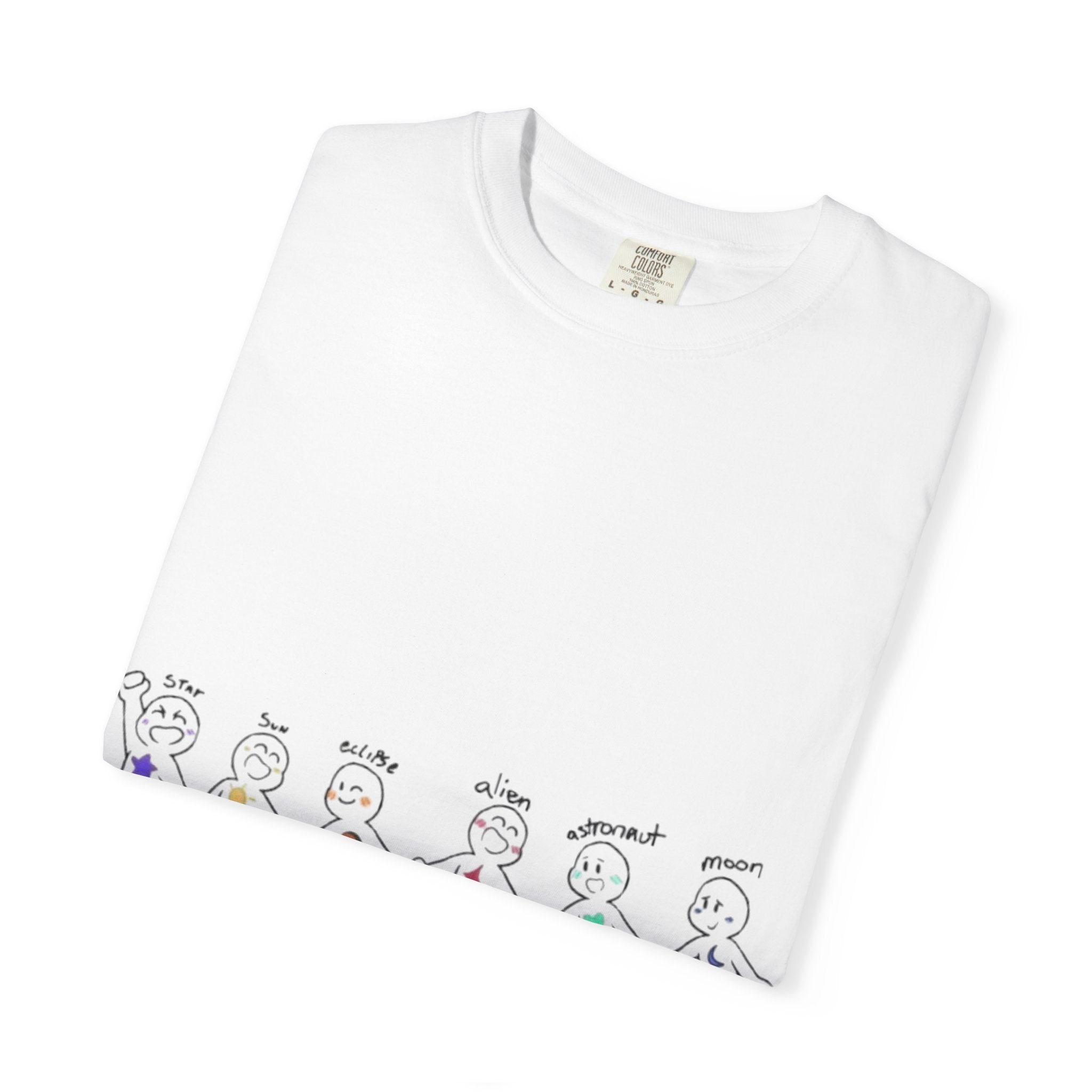 Whimsical Unisex T-Shirt, Colorful Tee Shirt, Fun Graphic Shirt, Unique Cotton Top, Casual Tee for Men and Women