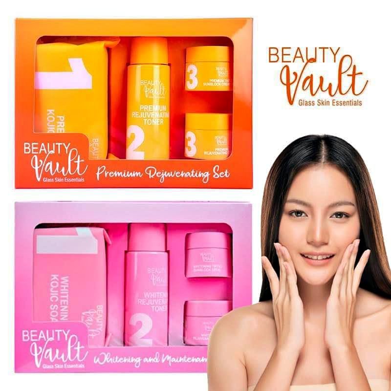Beauty Vault Glass Skin Essentials Rejuvenating Set / Whitening Maintenance Set / MORE - 100% ORIGINAL