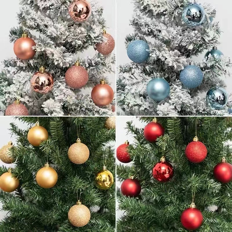 20PCS/SET Christmas Ball decor,decoration,light/Glitter/Matte balls,Hanging Ornament Festival Xmas Decor Christmas Decorations Gifts Christmas Accessories Chrisstmas Balls Xmas Balls Set DIY   JVL