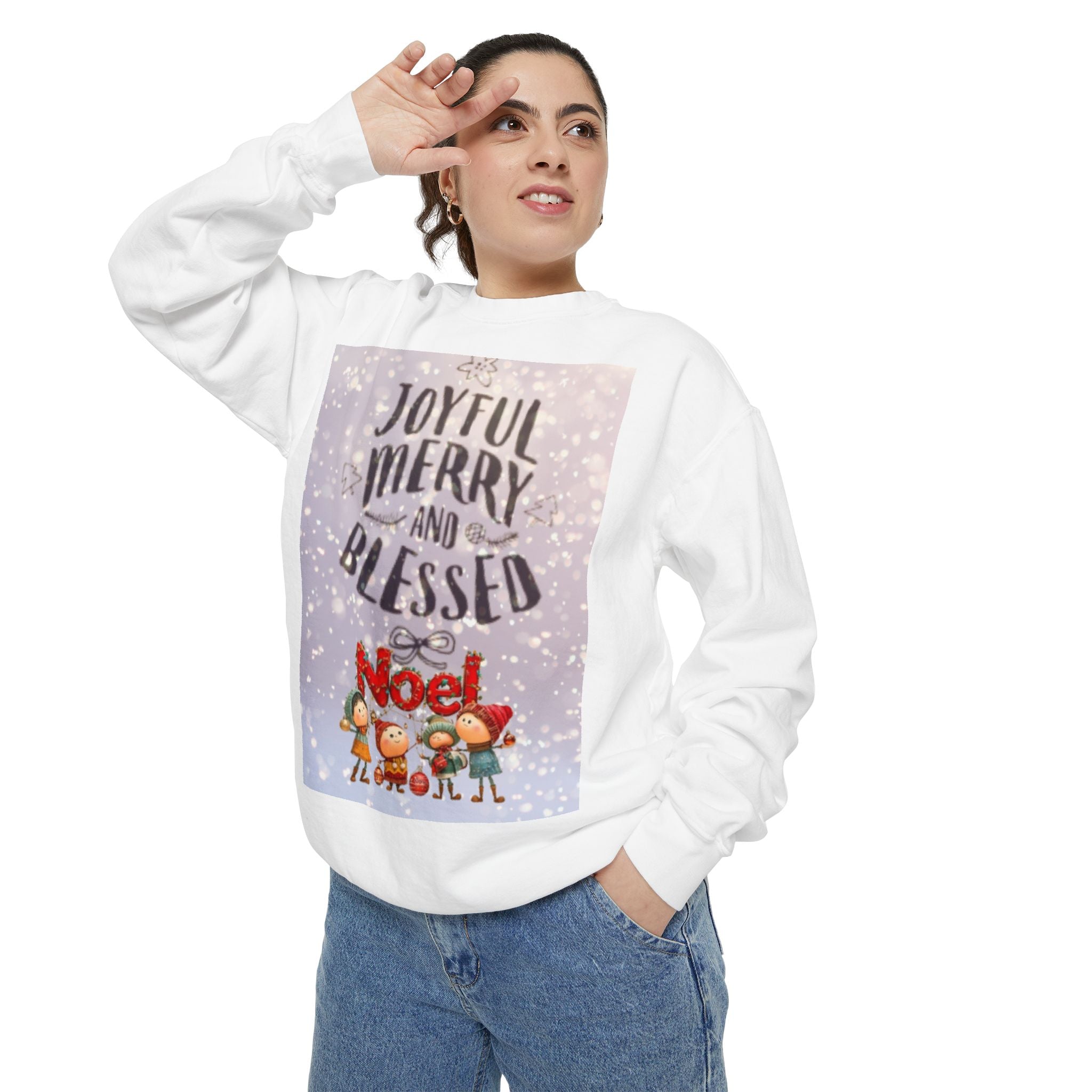 Joyful Noel Garment-Dyed Sweatshirt