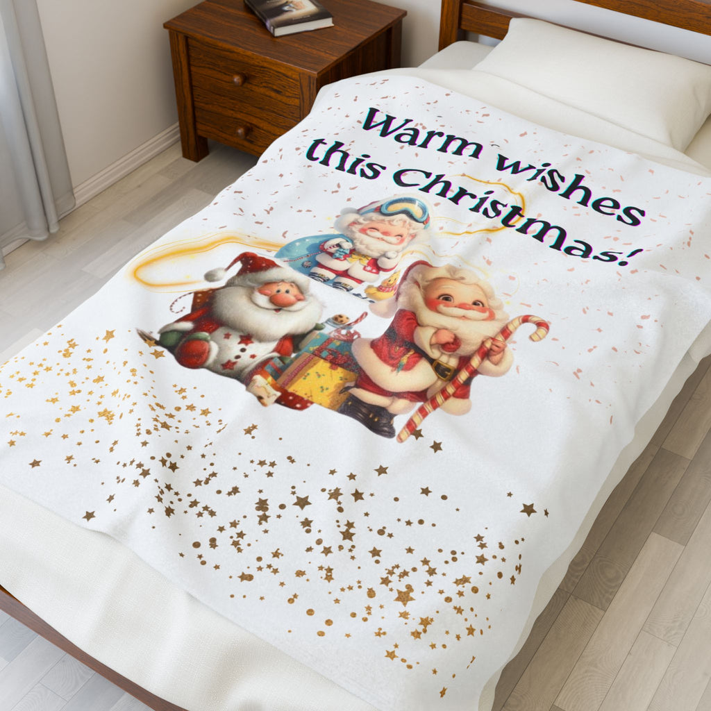 Christmas Velveteen Plush Blanket