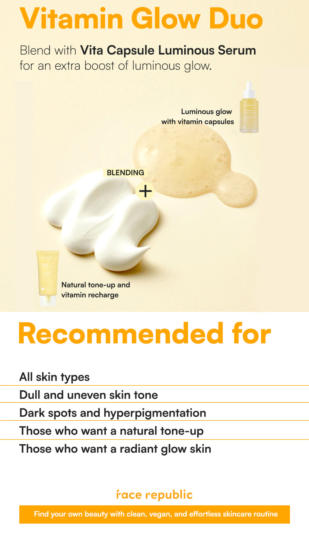 Face Republic Vita Radiance Niacin 10 Cream 50mL [Dull Skin, Brightening/Niacinamide 10%, Vegan] | Clean Kbeauty Skincare