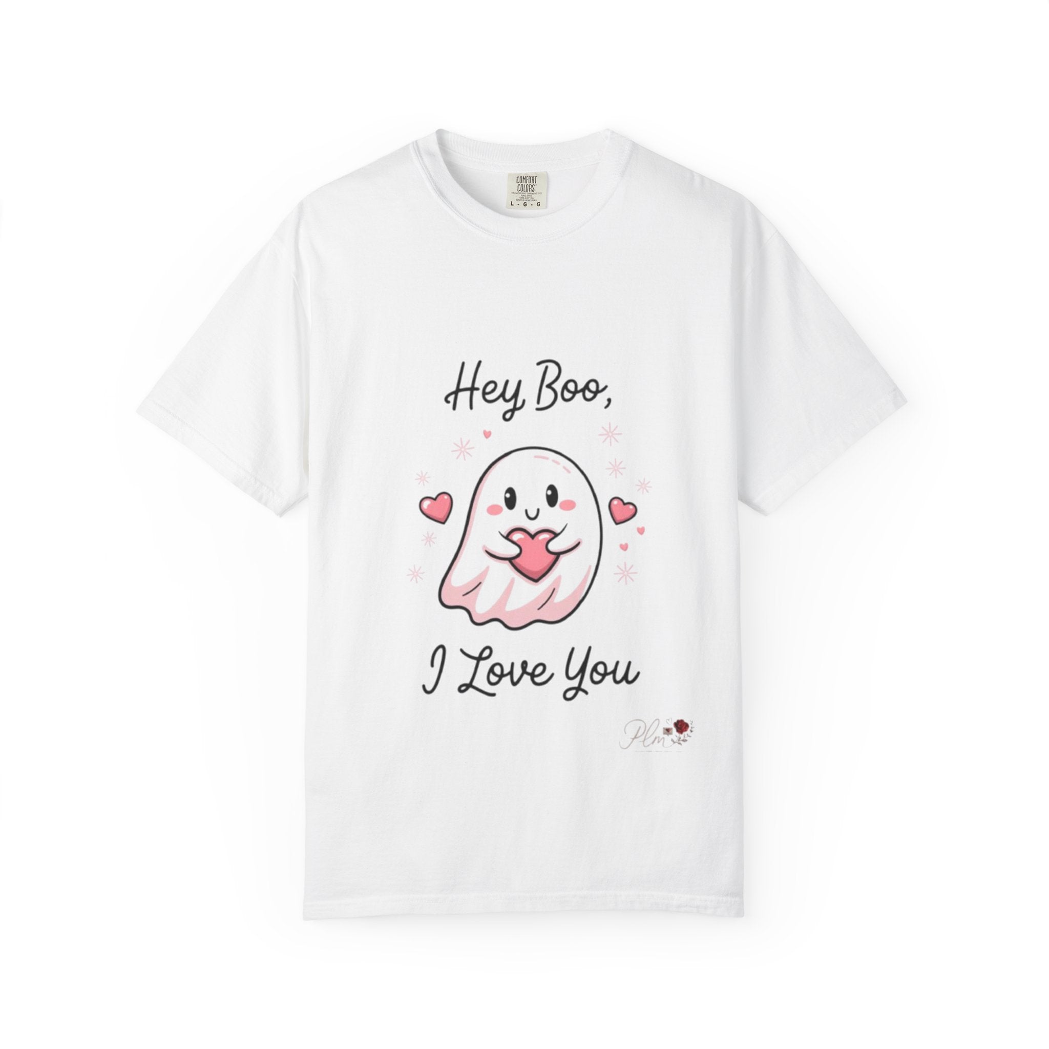 Cute Ghost Love T-Shirt, Funny Halloween Shirt, Unisex Tee, Gift for Couples, Ghost Lover Apparel, Valentine's Day Top