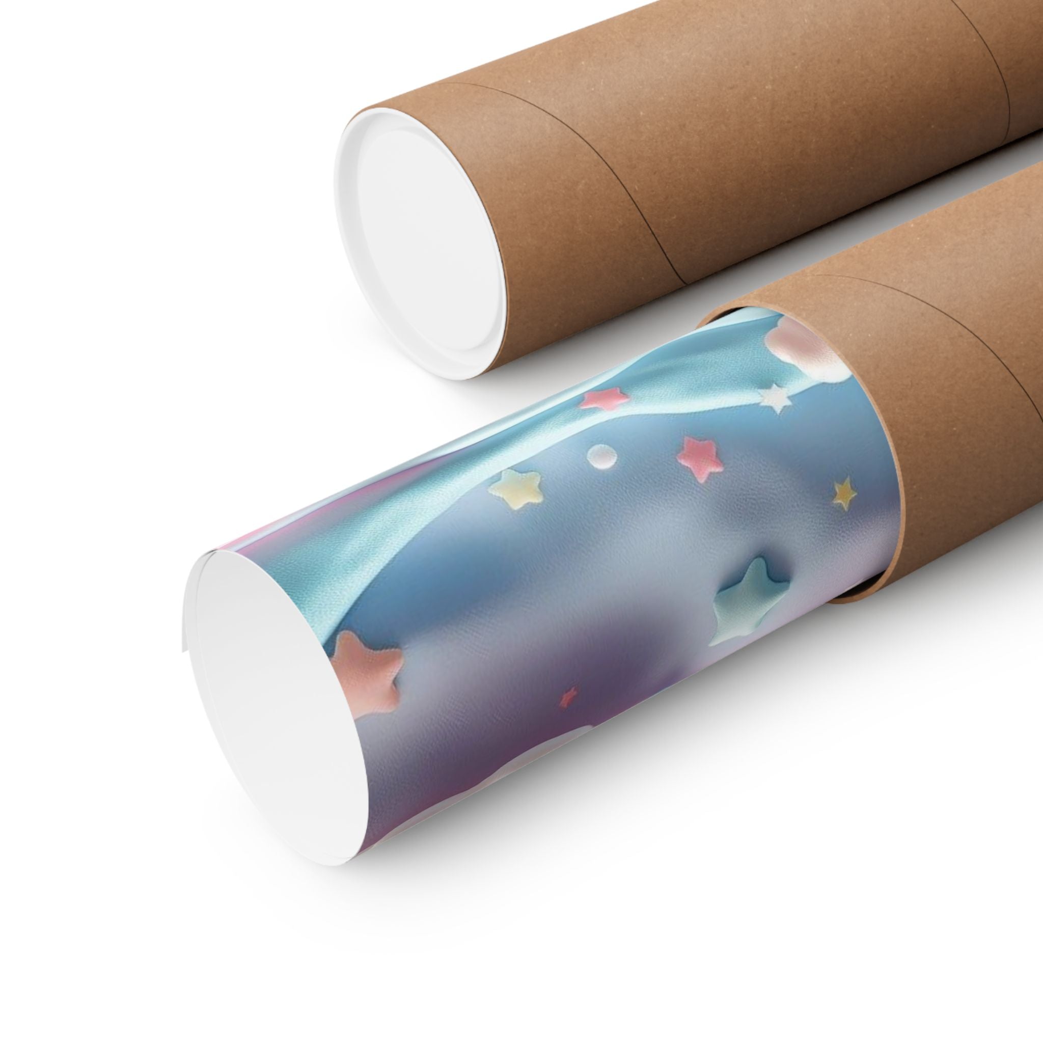 Whimsical Rainbow Wall Art, Cute Room Decor, Matte Vertical Posters, Colorful Nursery Prints, Pastel Aesthetic Art, Kids Bedroom Wall Decor