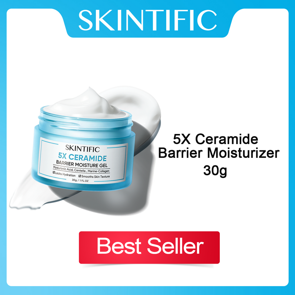 【TOP&HOT】SKINTIFIC OFFICIAL 5X Ceramide Skin Barrier Repair Moisture Gel Moisturizer Cream Face Moisturiser Day Cream