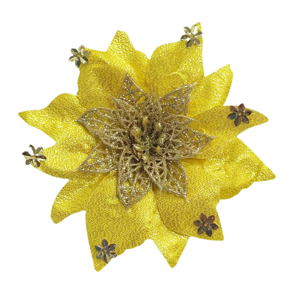 Christmas Flower Various design Christmas flowers Artificial Flowers christmas tree decoration Party,DIY  JVL