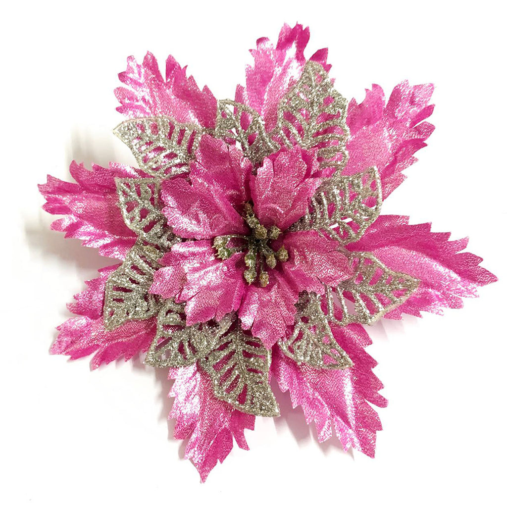 Christmas Flower Various design Christmas flowers Artificial Flowers christmas tree decoration Party,DIY  JVL