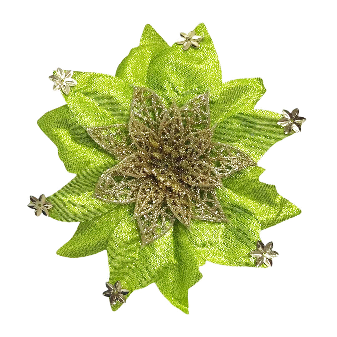 Christmas Flower Various design Christmas flowers Artificial Flowers christmas tree decoration Party,DIY  JVL