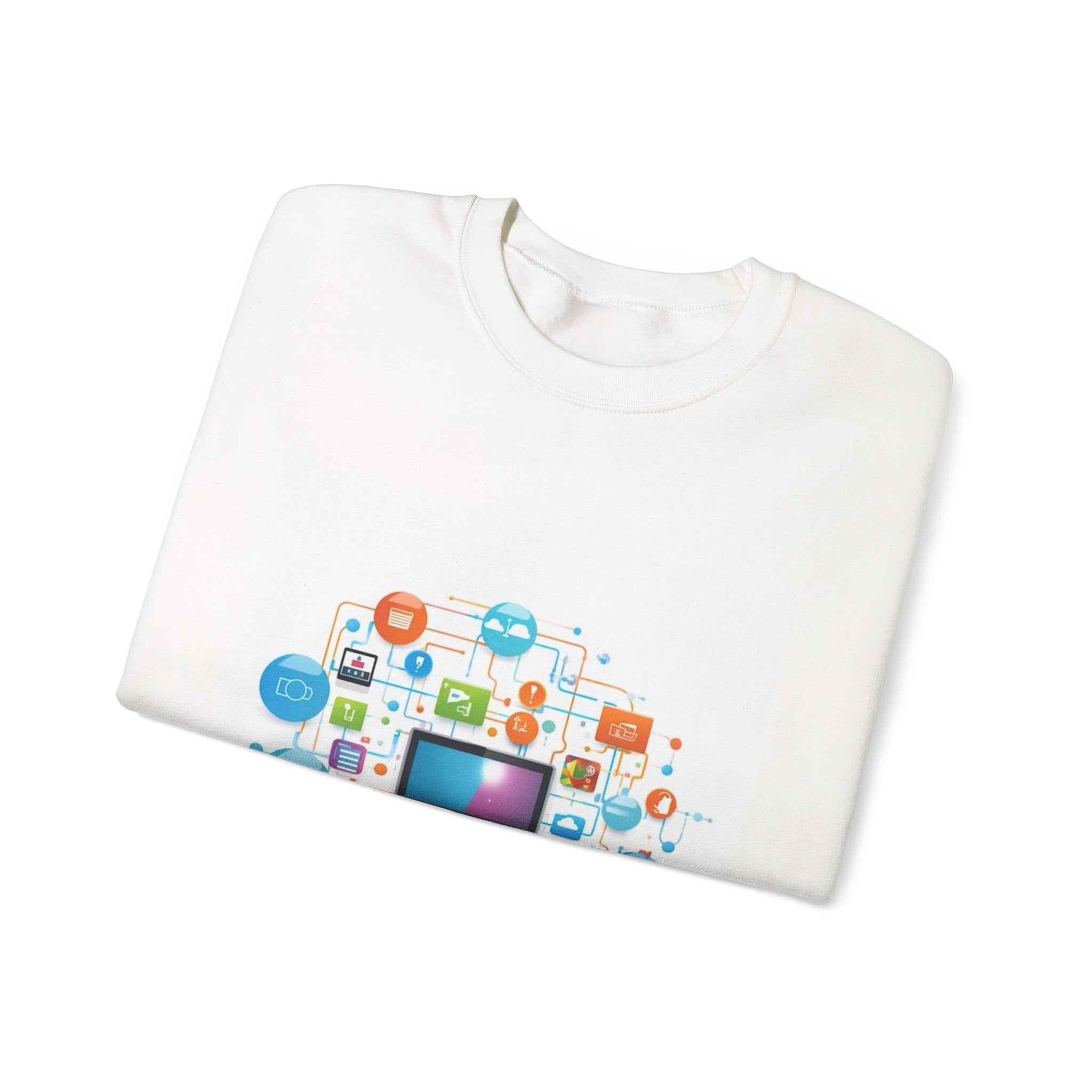 Tech Enthusiast Crewneck Sweatshirt - Code is Law, Programmer Gift, Geek Apparel, Techie Sweatshirt, Gift for Coders