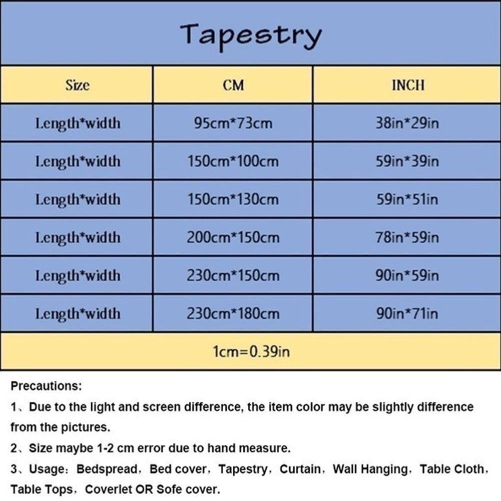 O-KAY Christmas Wall Tapestry Festival Hanging Cloth Background Cloth Wall Decoration Living Room Bedroom Fabric Art Wall Tapestry Tapestry Ornaments & Models