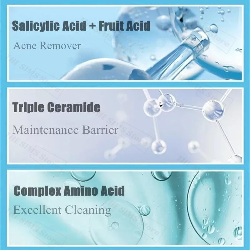 CeraVe Facial Cleanser SA Smoothing Moisturising Lotion Hydrating Foaming Cleanserl 2% Salicylic Acid|Moisturising 236ml