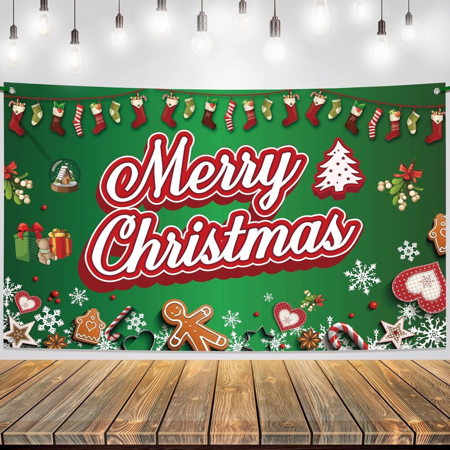 O-KAY Christmas Wall Tapestry Festival Hanging Cloth Background Cloth Wall Decoration Living Room Bedroom Fabric Art Wall Tapestry Tapestry Ornaments & Models