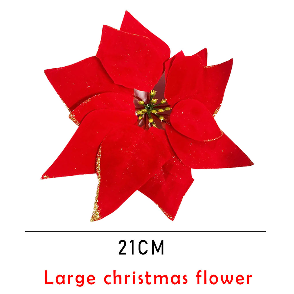 Christmas Flower Various design Christmas flowers Artificial Flowers christmas tree decoration Party,DIY  JVL