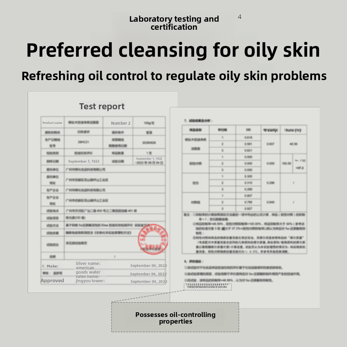 OSITREE | Oil Control Refreshing Cleansing Face Wash with Amino Acids and Salicylic Acid