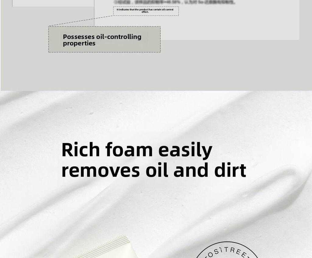 OSITREE | Oil Control Refreshing Cleansing Face Wash with Amino Acids and Salicylic Acid