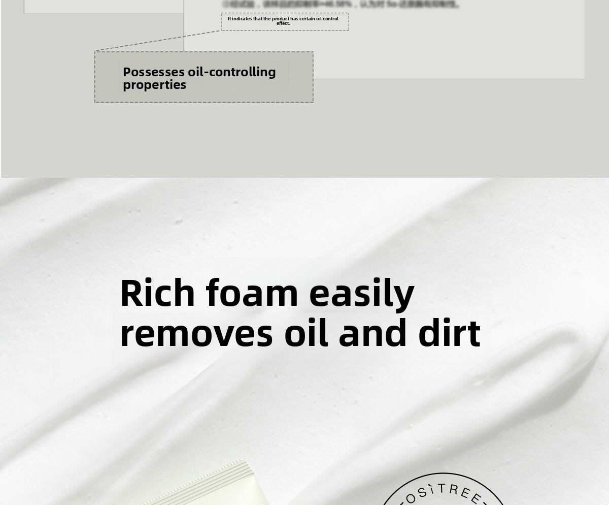 OSITREE | Oil Control Refreshing Cleansing Face Wash with Amino Acids and Salicylic Acid