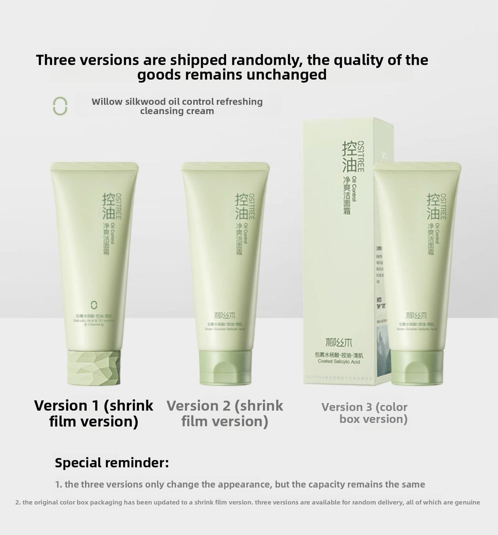 OSITREE | Oil Control Refreshing Cleansing Face Wash with Amino Acids and Salicylic Acid