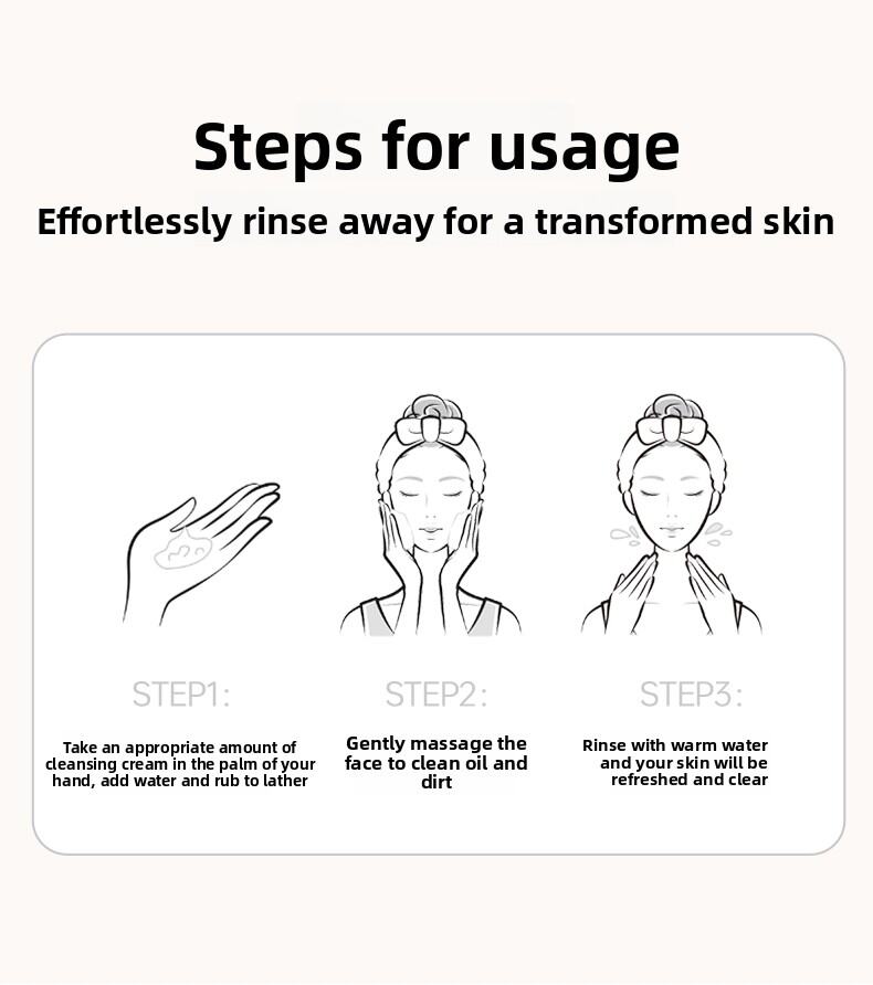 OSITREE | Gentle Cleansing Foam Wash  for Sensitive Skin