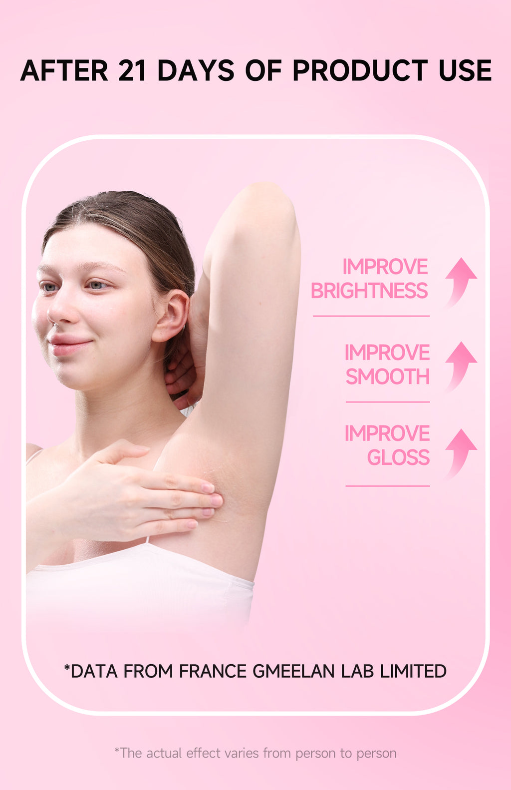 GMEELAN Sakura Underarm Whitening Cream Glutathione 30g 5X Ceramide Body Lotion Pearl Moisturizer