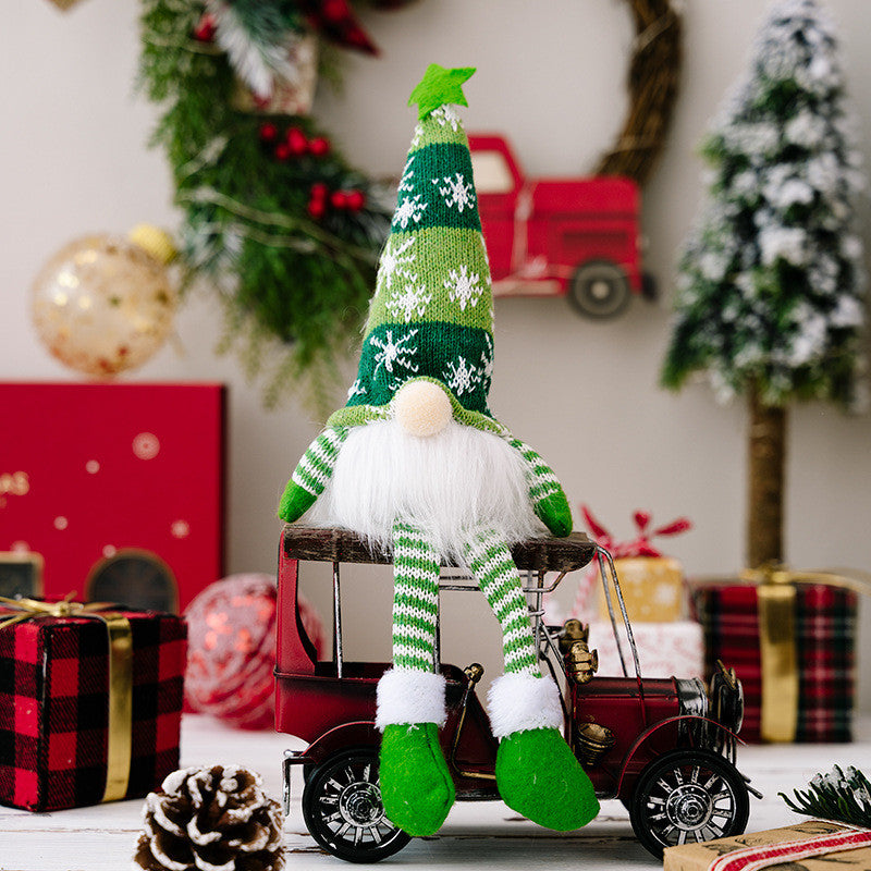Glowing Gnome Christmas Faceless Doll Merry Christmas Home Decoration Children Gift Christmas Santa Doll With Light