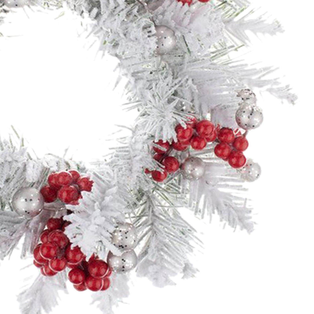 Dolity Christmas Candle Wreath Garland for Dining Room Thanksgiving Table Centerpiece
