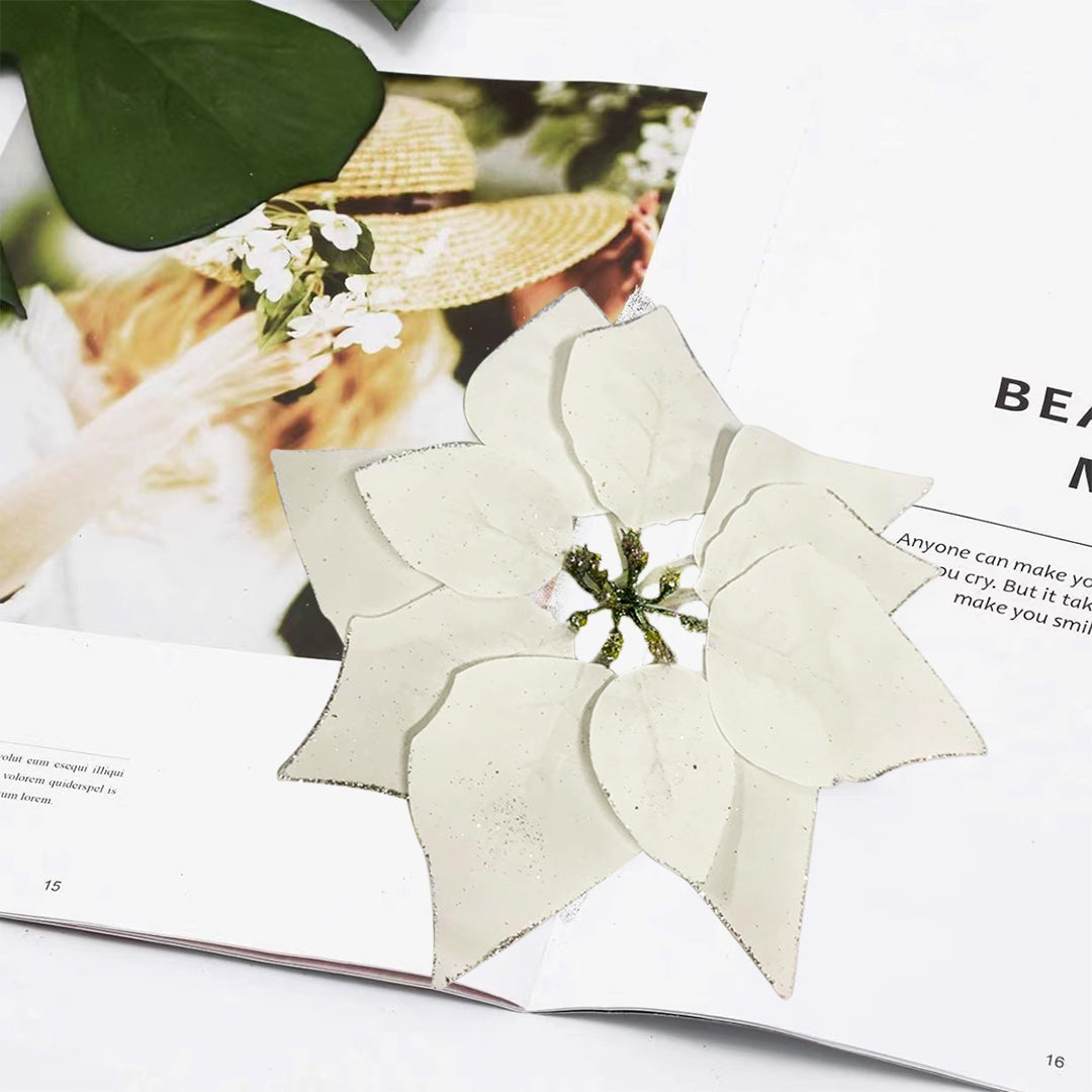 Christmas Flower Various design Christmas flowers Artificial Flowers christmas tree decoration Party,DIY  JVL