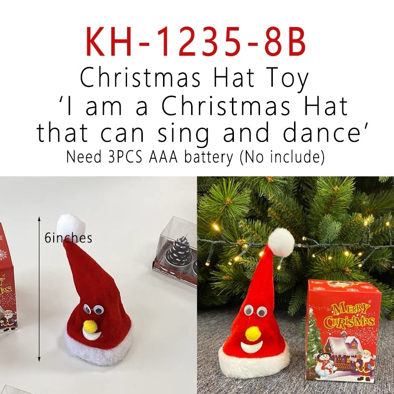 METECH Santa Claus Climbing Ladder Doll Christmas Decoration Plush Doll Toy for Christmas Gift Toy