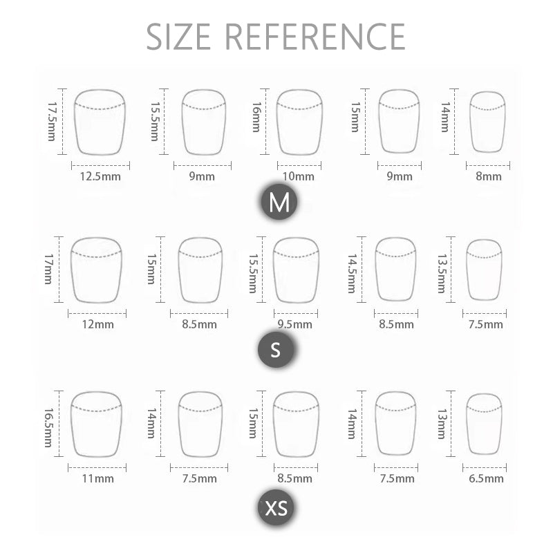 New 10PCS Cat Eye Crystal False Nail Shining Cat Eye Series Wearable False Tablets