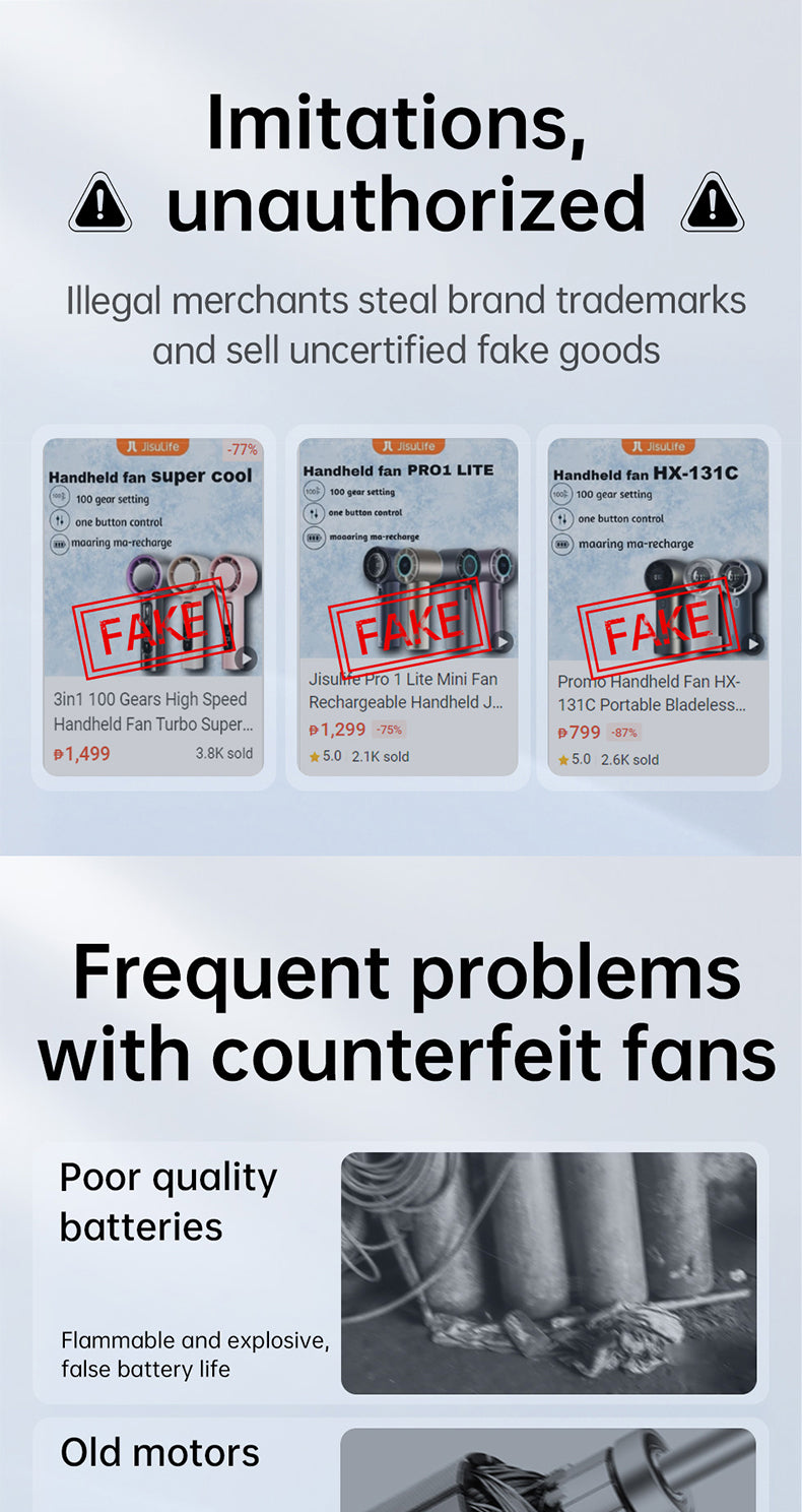 JISULIFE Handheld Fan Pro1/Pro1S Mini Fan Rechargeable Jet Fan Strong Wind 100 Gear Wind Speed Metal Body Digital Display Adjustable Turbo Fan For Commuting Outdoor Sports