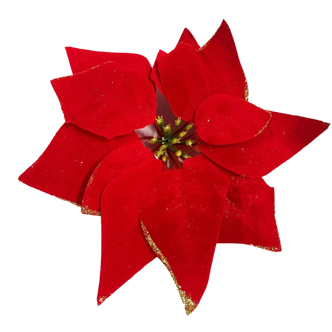 Christmas Flower Various design Christmas flowers Artificial Flowers christmas tree decoration Party,DIY  JVL
