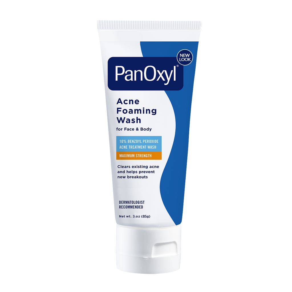 (US Import) PanOxyl 10% Acne Foaming Wash Benzoyl Peroxide 10% High strength antibacterial agent