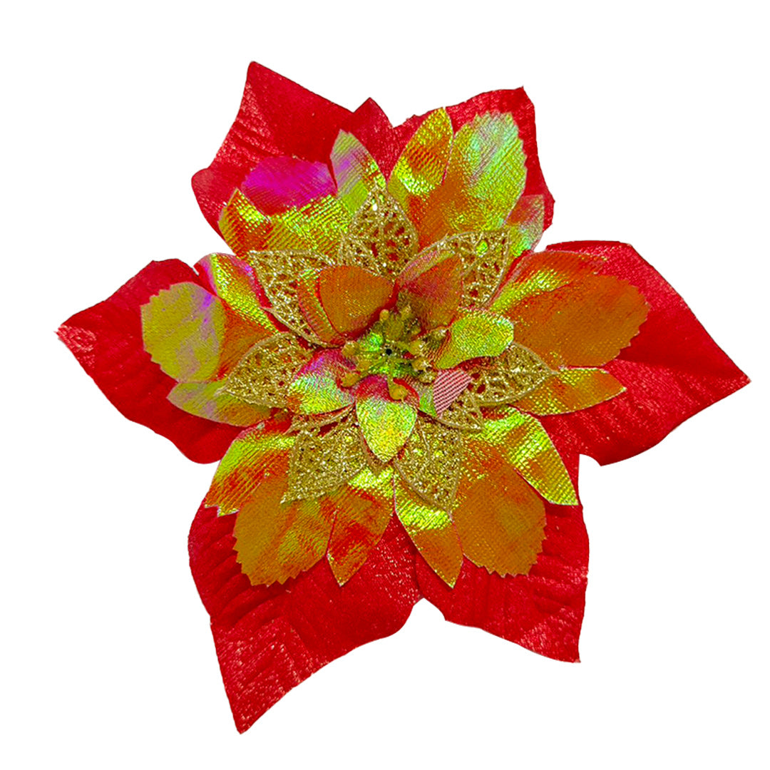 Christmas Flower Various design Christmas flowers Artificial Flowers christmas tree decoration Party,DIY  JVL