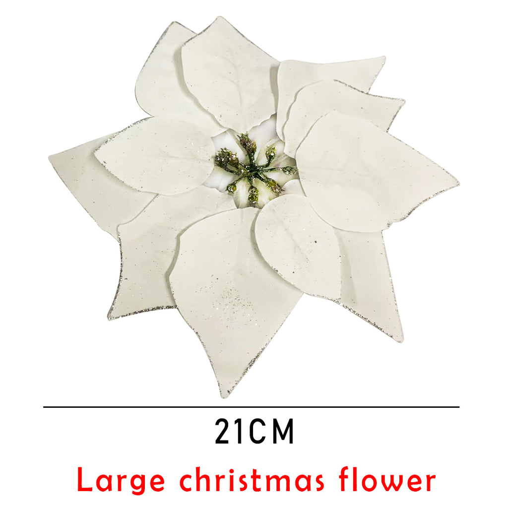 Christmas Flower Various design Christmas flowers Artificial Flowers christmas tree decoration Party,DIY  JVL