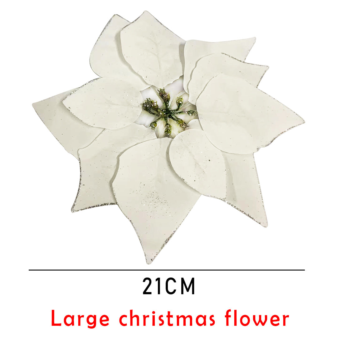 Christmas Flower Various design Christmas flowers Artificial Flowers christmas tree decoration Party,DIY  JVL