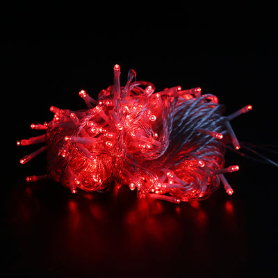 ZXD 10M Christmas Lights decor 100 LED Lights String strip Warm light white colorful for Wedding Home Party Light of outdoor decorations With connector