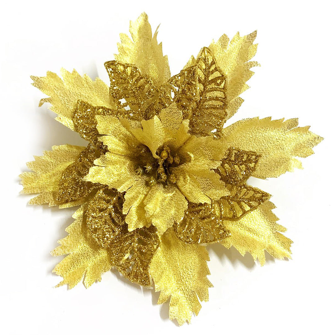 Christmas Flower Various design Christmas flowers Artificial Flowers christmas tree decoration Party,DIY  JVL