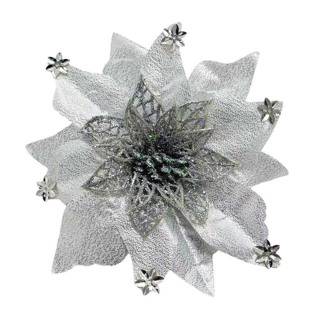 Christmas Flower Various design Christmas flowers Artificial Flowers christmas tree decoration Party,DIY  JVL